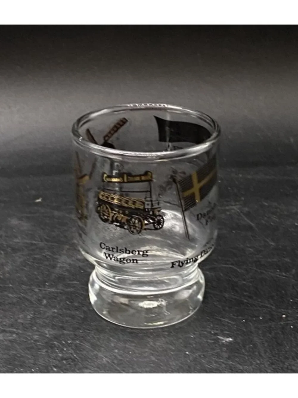 Solvang California State Landmark Windmill Shot Glass Danish Capitol of America